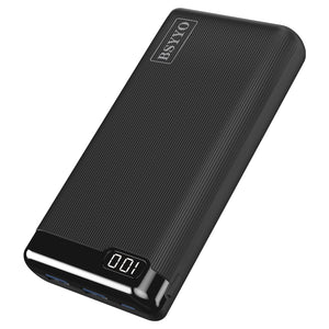 BSYYO portable charger,15W 10600mAh LED display power bank 3 USB ports,USB C input/output fast charging battery pack,mobile phone charger power bank for iphone 14 13 12 11 Pro Max Samsung s21 s10